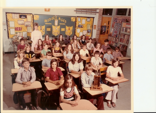 Broadmoor Elementary Mrs LeJuene 6th Grade Class 1972 - 1973