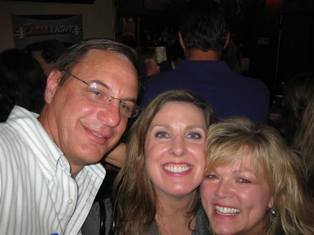 Doug Badon and Jackie Fereday Badon with Sonya Crawford